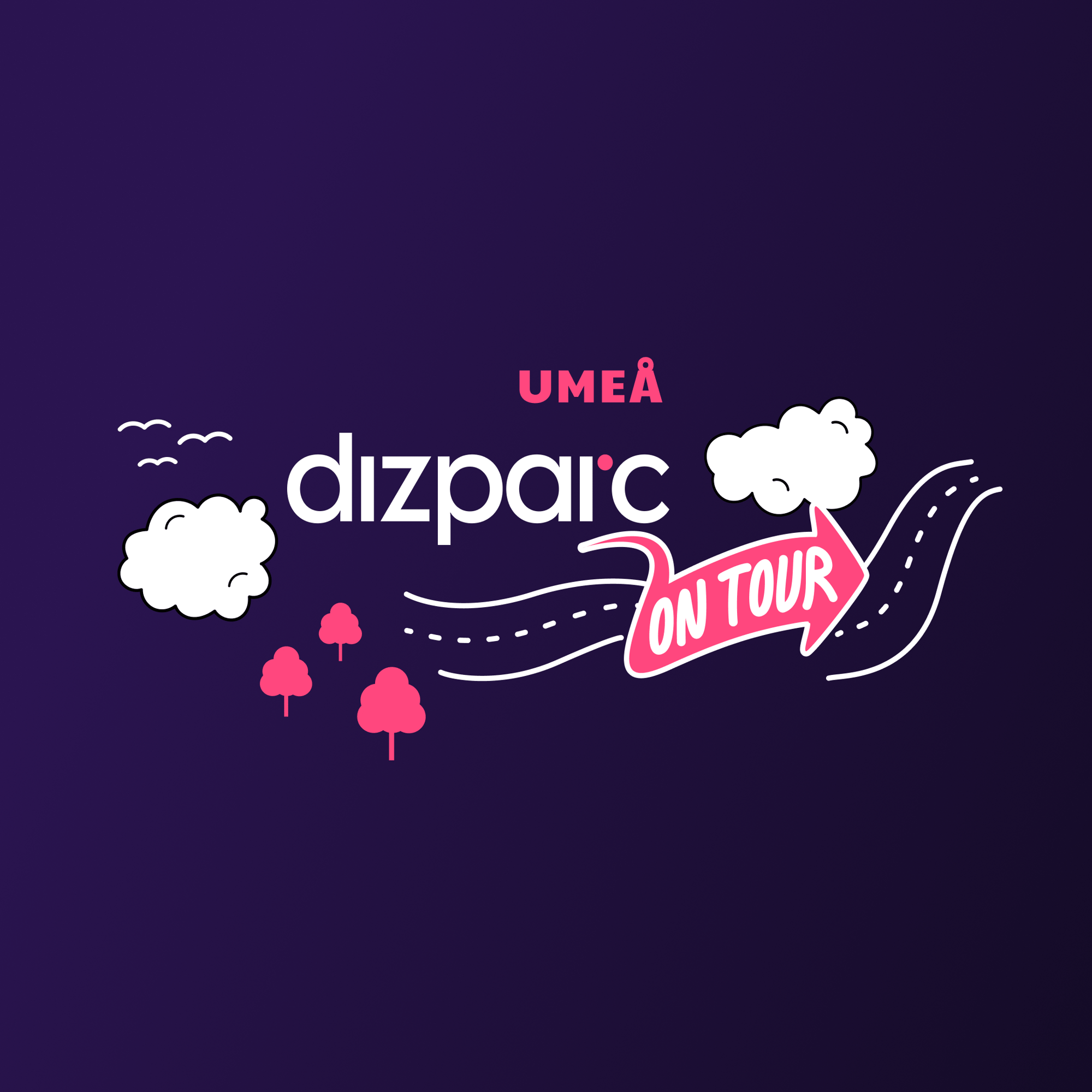 Dizparc on Tour_Umeå_2025_SoMe_frontbild