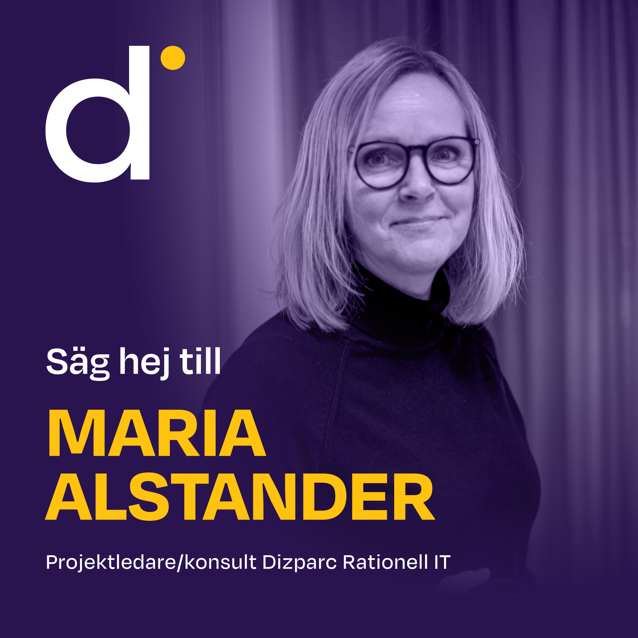 Medarbetarporträtt Maria Pyramidkonsult