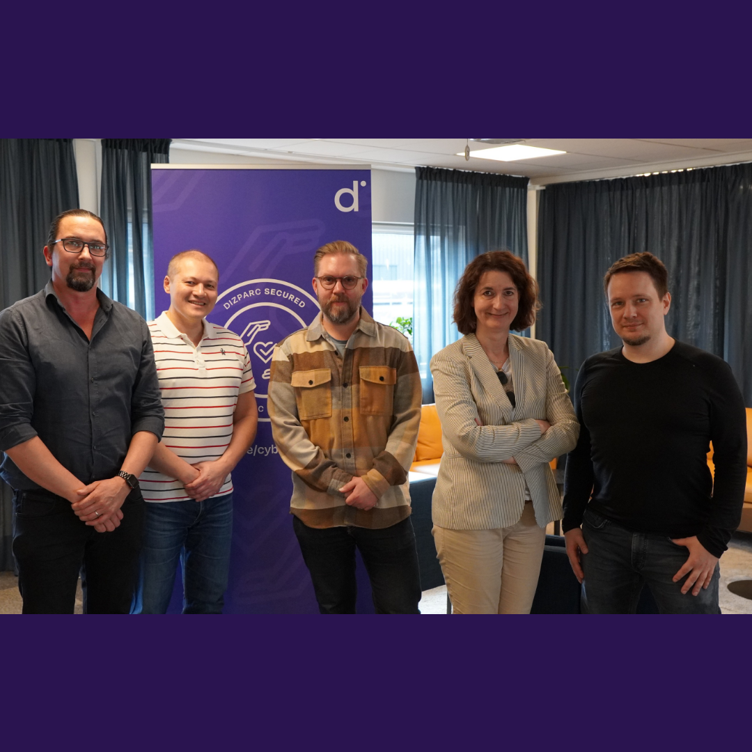 Representanter från Dizparc Secured och Karlstads universitet