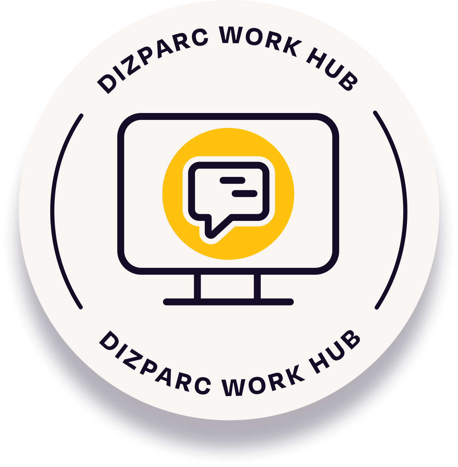Dizparc Work Hub Emblem