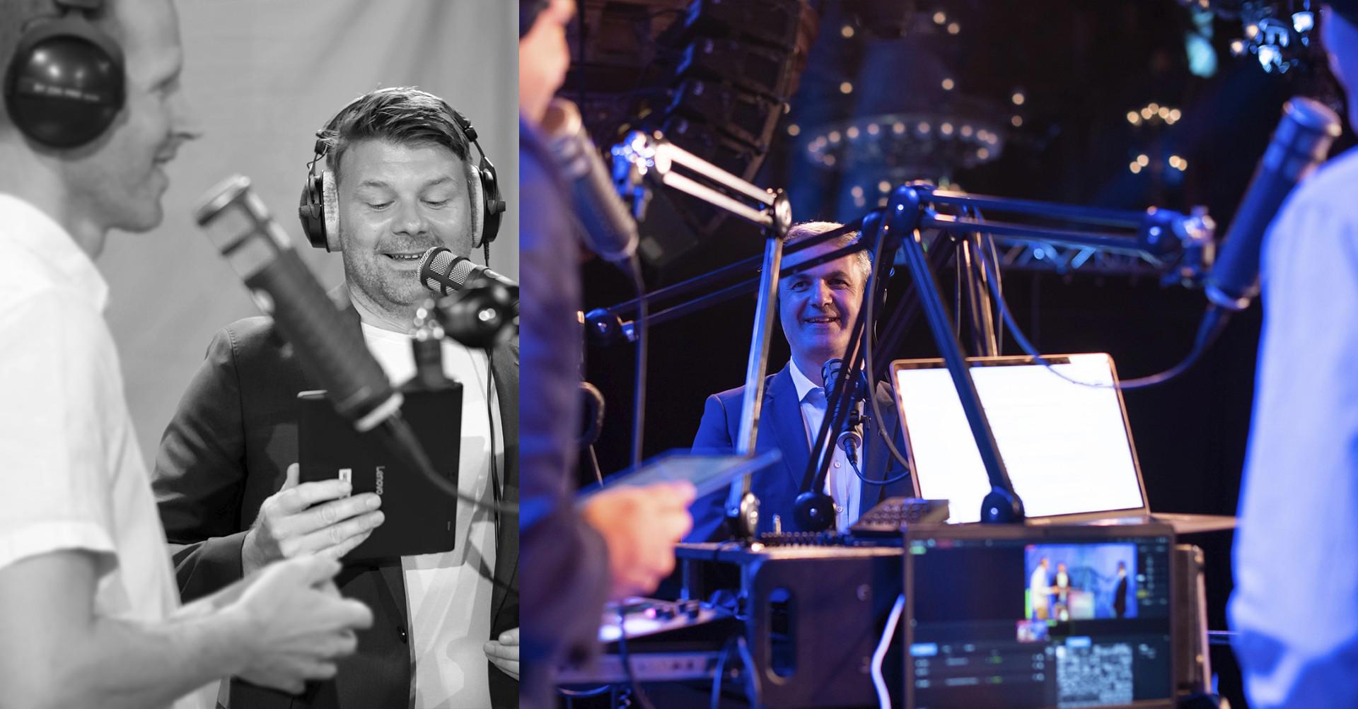 killander och björk podcast collage